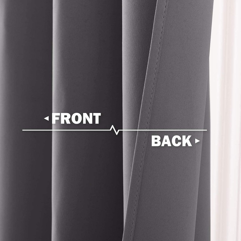 NICETOWN Kitchen Valances - Thermal Insulated Home Decor Blackout Grommet