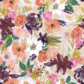 JILLSON & ROBERTS Bulk Gift Wrapping Paper, Twig & Twine, 1/2 Ream 417' x 30"