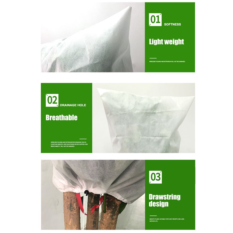 Outdoor Garden Plant Cover Autumn Winter Plant Protection Greenhouse Antifreeze