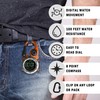 Dakota Digital Backpacker Clip, Fob and Pocket Watch, Alarm, Stopwatch,