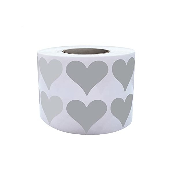 Royal Green Self Adhesive Labels 3/4" aprox inch Metallic Silver