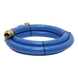 Underhill ShortyPro UltraMax Commercial Garden Water Hose, Lightweight, Heavy-Duty, Flexible, Anti-Kink, 1200 psi, H10-S10, 1 Inch x 10 ft, Blue