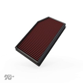 K&N Engine Air Filter: High Performance, Premium, Washable, Replacement Filter: Fits 2018-2020 Jeep Wrangler JL and Gladiator, 33-5076
