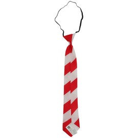 Folat 66095 Christmas Red and White Pattern Xmas Tie, Multi-Coloured