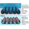 EUICAE Cannoli Tubes, 5 inch Large Stainless Steel Cannoli Forms