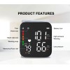 Automatic Digital Wrist Blood Pressure Monitor BP Machine Cuff LED