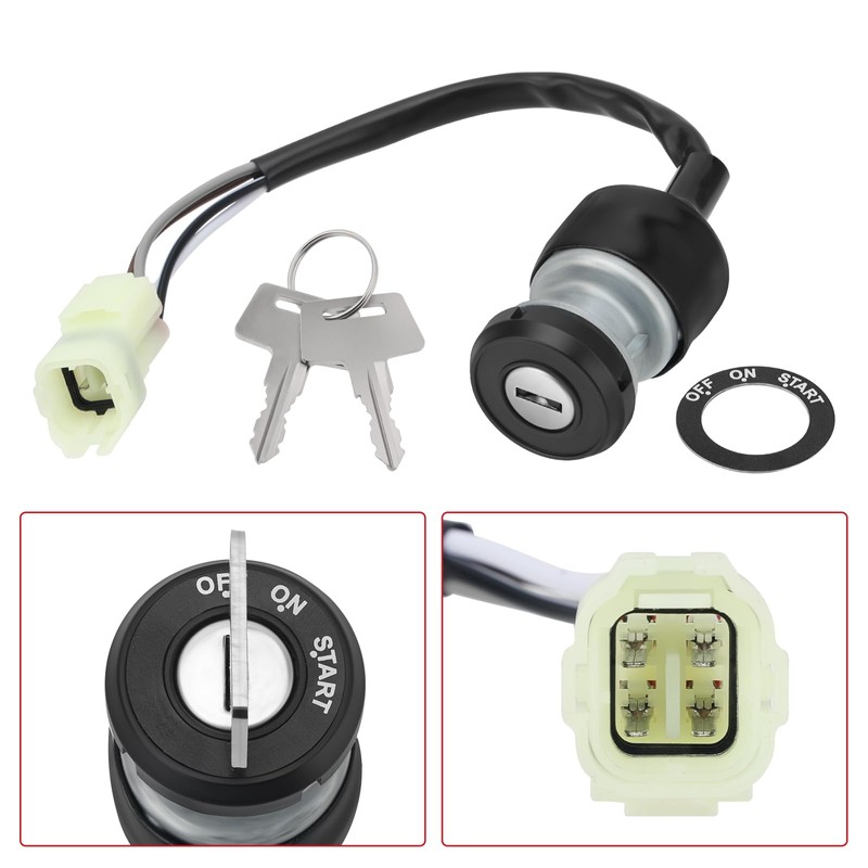 JAVIK Ignition Key Switch for Kawasaki PRO-MX KAF700 EPS KAF700