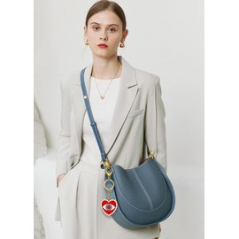 WOWORAMA Evil Eye Keychain Bag Charm for Women Red Beads Sweet Heart Lucky Purse Charm Keychain for Handbags Car Keys Holder