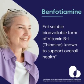 Bestvite Benfotiamina 300mg 60 Cápsulas Veganas Na                                                                                                    