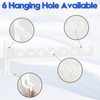 dancrul Wall Mounted Clothes Drying Rack, Wall Clothes Hanger Hook