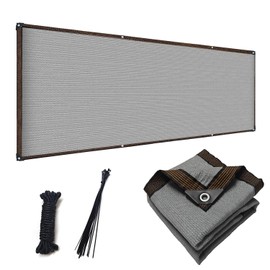 Chenyang Small Shop Veranda Blindfold Blackout Net Privacy Shade Shade for Veranda Garden Blindfold Sheet Thickened High Density Polyethylene Breathable Available in Width 0.8M, 0.9M, 1M, Length 1.8M