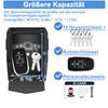 ZHEGE Key Safe with Number Code Outside, Key Safe Car,