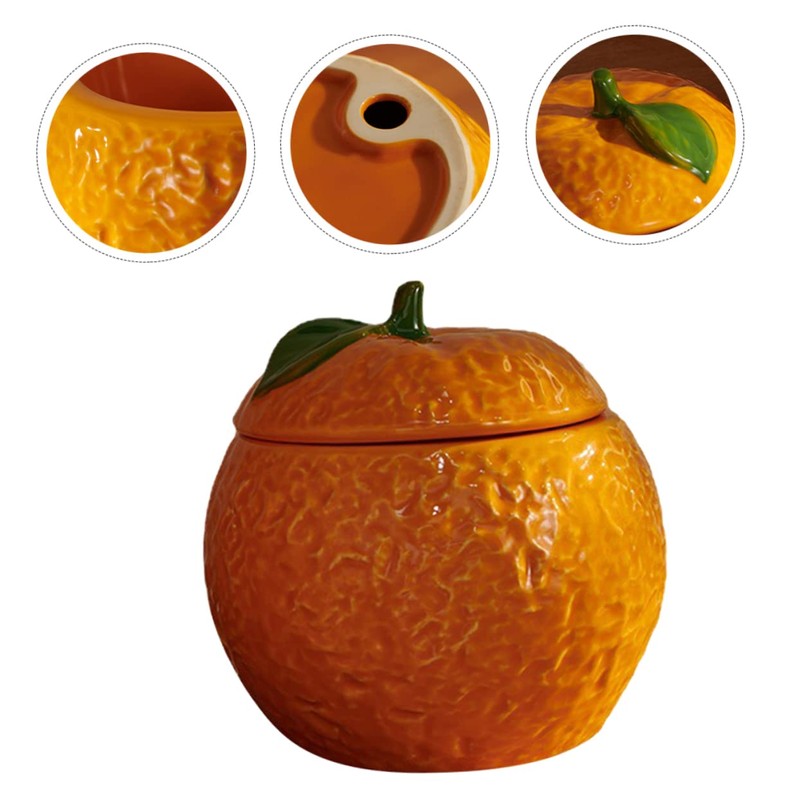 Ciieeo Ceramic Storage Jar Cookie Jar Sugar Storage Chip Bowl