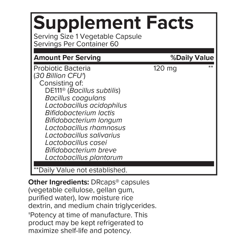 Portions Master 30 Billion Probiotic Plus