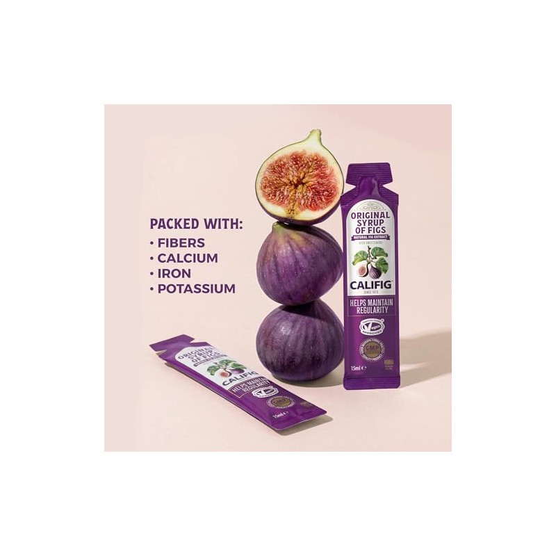 Califig Original Syrup of Figs Sachets Natural Digestive Aid |