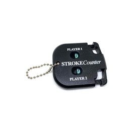 wumio Golf Counter 1pc Score Counter for 2 People Golf Goods Score Keeper Compact Keychain Round Competition Favor Beginner Switch Count
