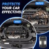 4 Pack Upgraded Rodent Repeller for Cars, 3-in-1 Power Supply
