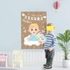 Hooqict Pin The Pacifier on The Baby Game Funny Baby