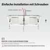 Dream lighting Ceiling Light 12 V Motorhome with Switch Caravan