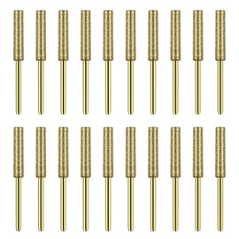 20pcs Diamond Chainsaw Sharpener, 3/16 Inch Chainsaw Accessories and Tools, Chainsaw File for Chain Saw (4.8mm)