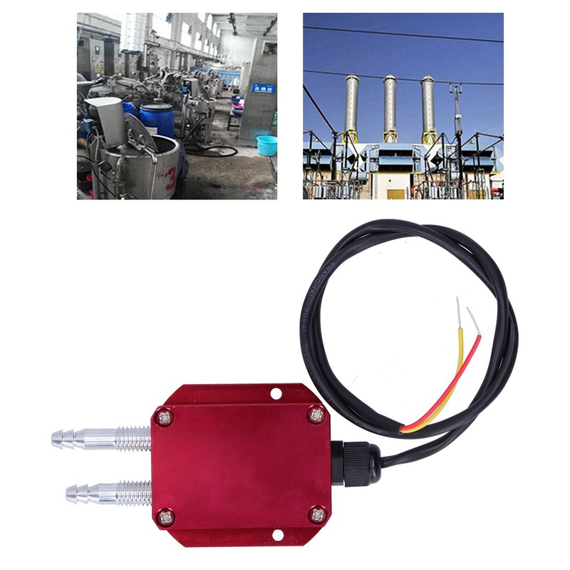 Wind Pressure Transmitter Red Micro Differential Sensor for Boiler Coal