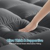 CYMULA Mattress Topper Queen Size - Extra Thick Cooling Mattress