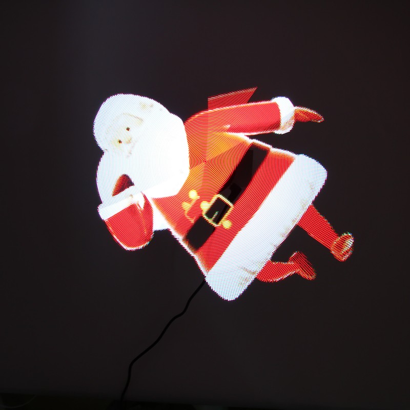 3D Hologram Fan 352 LED Light Beads 2000x704 Support Phone