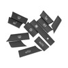 11pcs A/C Heater Button Cap Covers 61319313922 Replacement for 5