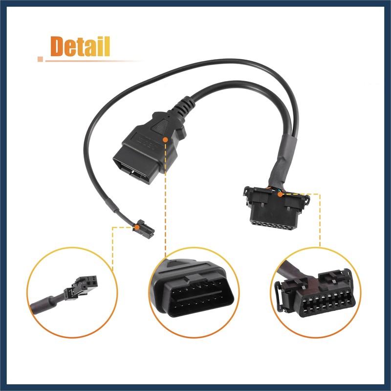 INFINAUTO Security Gateway Bypass Cable Diagnostic Tool Adapter Connector Cable