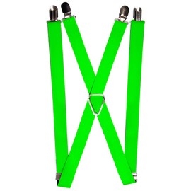 Buckle-Down Suspender - Neon Green