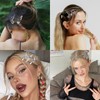 20Pcs Star Hair Accessories Y2K Silver Hair Clips 14 Shapes