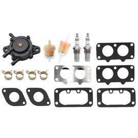 Carburetor Compatible with Kawasaki FH721V FH641V FH601V FH661V FH680V FX850V FX801V 22HP Engine with Fuel Pump Replaces 15004-0757 15003-7094 15004-1005 15004-1010 15004-0763 15003-0940 15004-7024