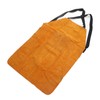 Welding Apron Leather Adjustable Strap Anti Splashing Flame Retardant for