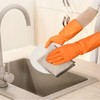AinuScinsYoe Reusable Cleaning Rubber Gloves - Non-Slip, Waterproof 3 Pairs