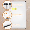VIZ-PRO Magnetic Dry Erase Board, 36 X 24 Inches, Silver