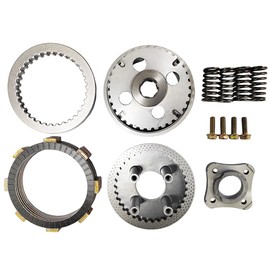 BIGLKNM Complete Clutch Kit Heavy Duty Springs Driver Clutch Disc Plate Gasket Kit for Honda Rebel 250 CMX250/C/X 1985-2016 Nighthawk 250 CB250 1991-2008