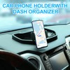 TOYCIDFG Dashboard Storage Tray with Phone Holder Compatible with Toyota