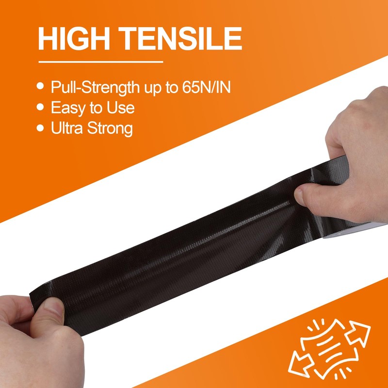LLPT Duct Tape Dark Brown Premium Grade 2.36 Inches x