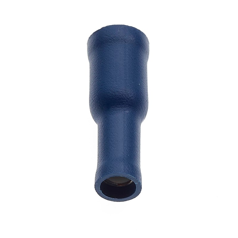 Female Bullet Crimp Terminals, Pack of 100 - Red, 12A,