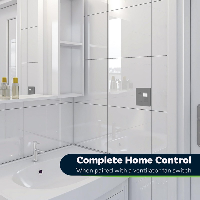 TOPGREENER PIR Passive Infrared Motion Sensor Switch, Ambient Light Level