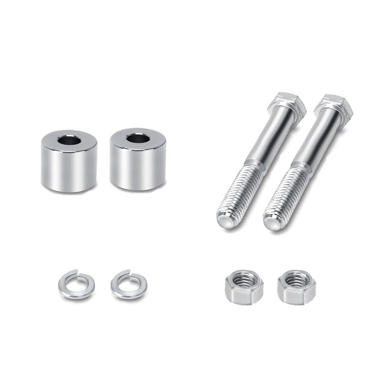 VPZMT 1'' Rise 1-1/4'' Handlebar Risers Extension for Harley Touring/Road