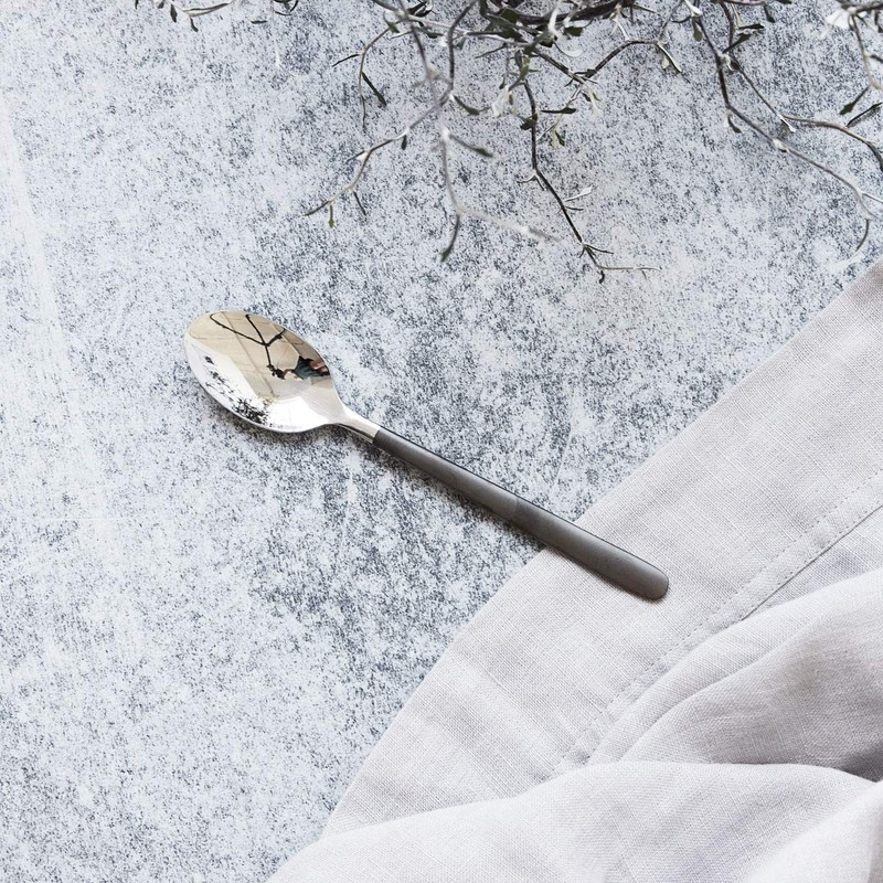 House Doctor 209660303 Tea Spoon, Steel, Silver