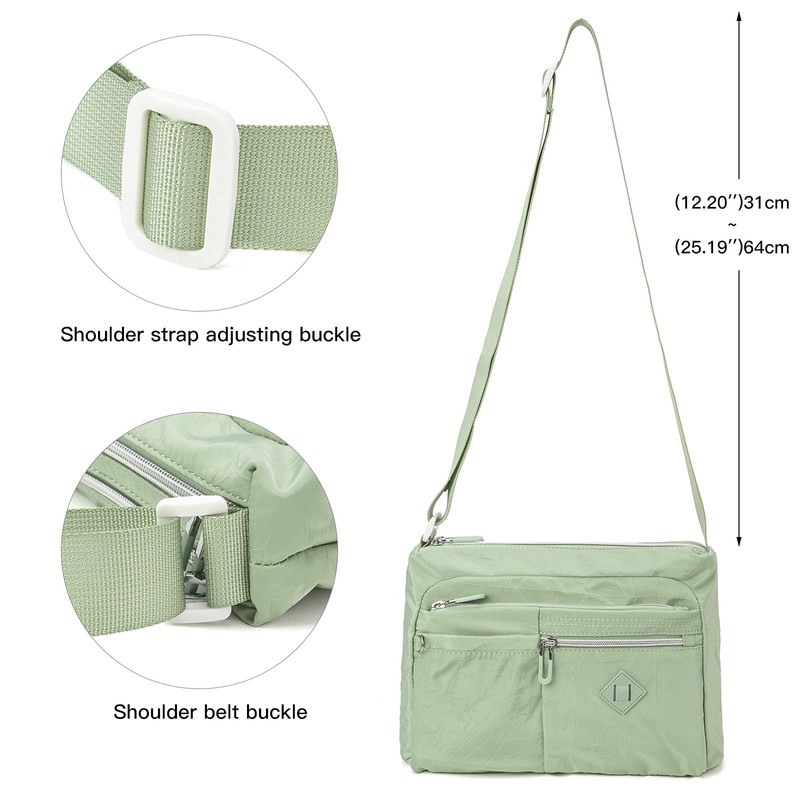 ETidy Crossbody Bag For Women Waterproof Lightweight Casual Shoulder Handbag
