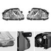 Fronimo Left+Right Clear Front Bumper Fog Light Lamp Compatible with