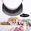 Large Stuffed Animal Hammock with Light Wall Mounted- Squishmallow Hammock