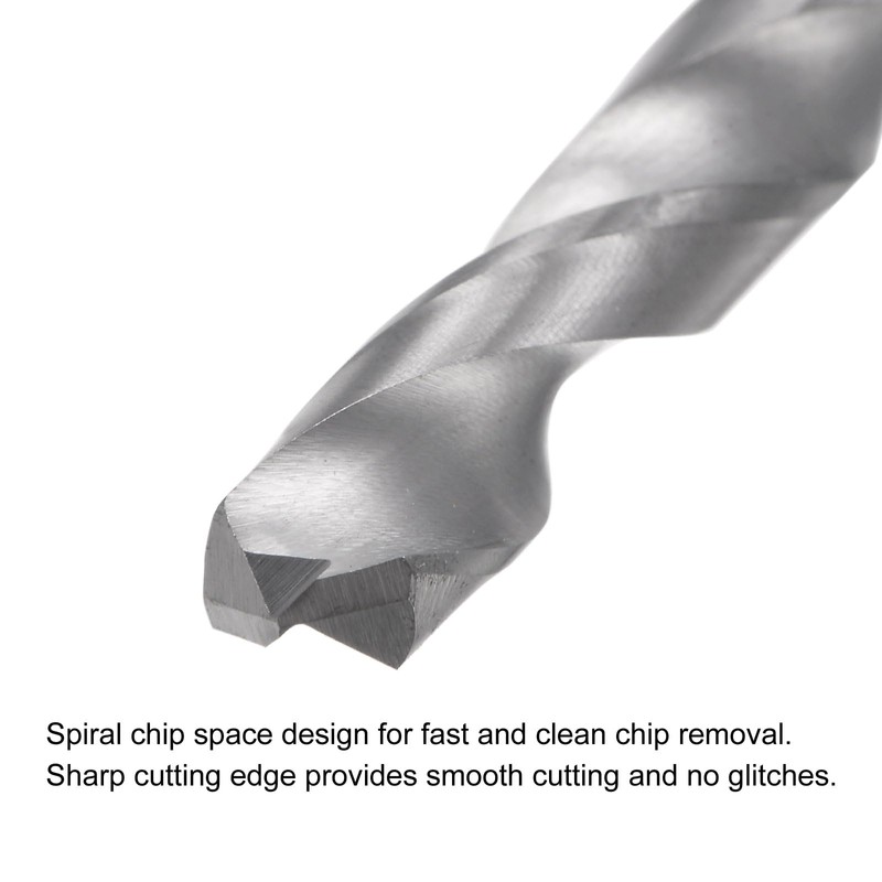 QUARKZMAN Solid Carbide Drill Bits 6.8mm C2/K20 Tungsten Carbide Twist