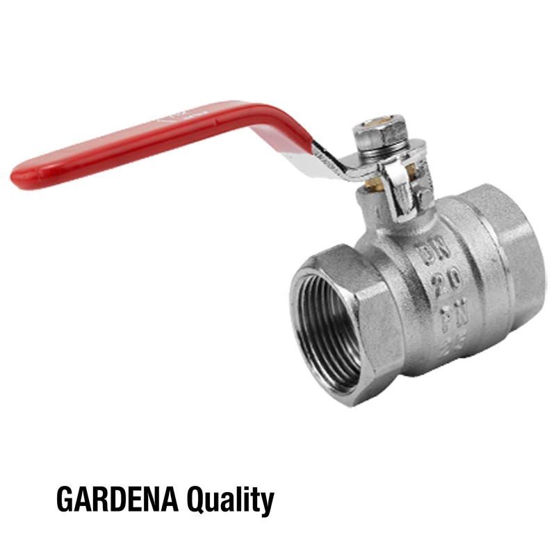 Gardena Ball Valve: Outlet Valve for Indoor and Outdoor Use,