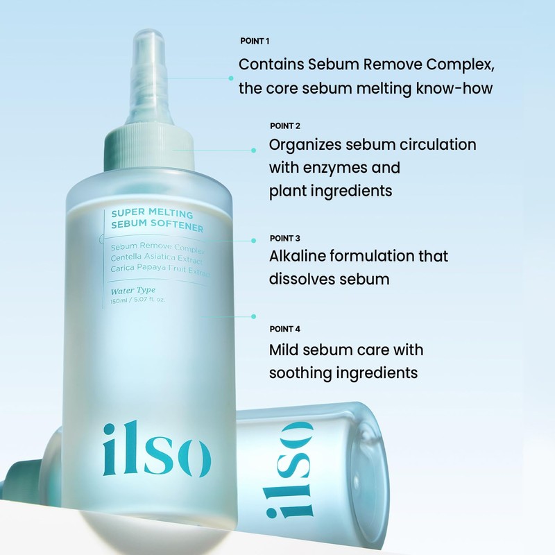 ILSO [ILSO]Super Melting Sebum Softener 150ml (+ Cotton Pad 40ea)