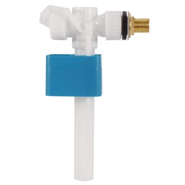 TOPINCN Side Entry Inlet Valve Inlet Valve Good Sealing for Side Entry Toilet Cisterns UK 1/2 Inch for Cistern Brass Shank (4 Points Copper Pipe Water Inlet Valve)