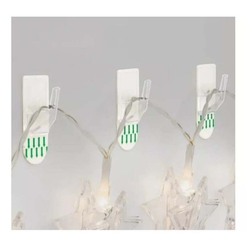 Betterware Set De 4 Ganchos De Plástico Ganchitos Cero Clavos